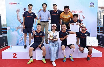 以球会友丨 上海万科产城IUD足球赛事